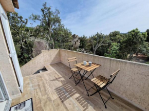 Superbe studio 150m plage Santa Giulia